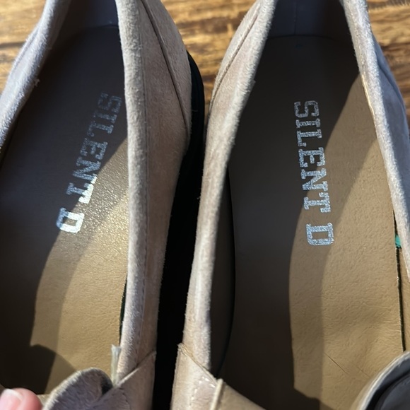 SILENT D For Anthropologie Xain Loafers in Taupe Sz37 - Picture 6 of 13